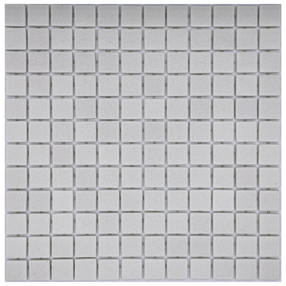 AO Tiles Glass Mosaic Tile – Bone White 300x300mm- 10 Sheets/ Sample