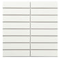 Matt White Mosaic Tile 298x290mm Stack Bond – 11 Sheets/Box (0.92m²).