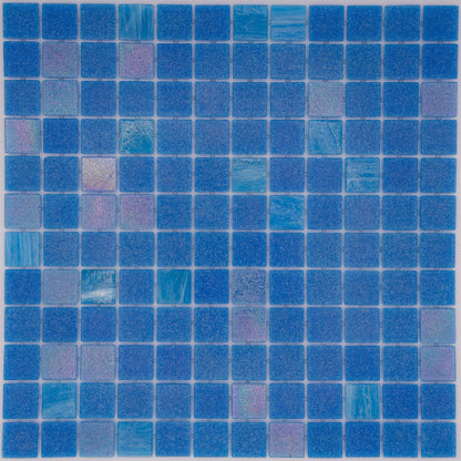 AO Tiles Glass Mosaic – Albany Winter Blues - 10 Sheets/ Sample