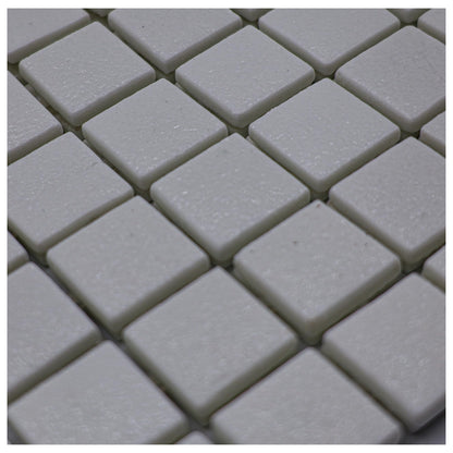 AO Tiles Glass Mosaic Tile – Bone White 300x300mm- 10 Sheets/ Sample