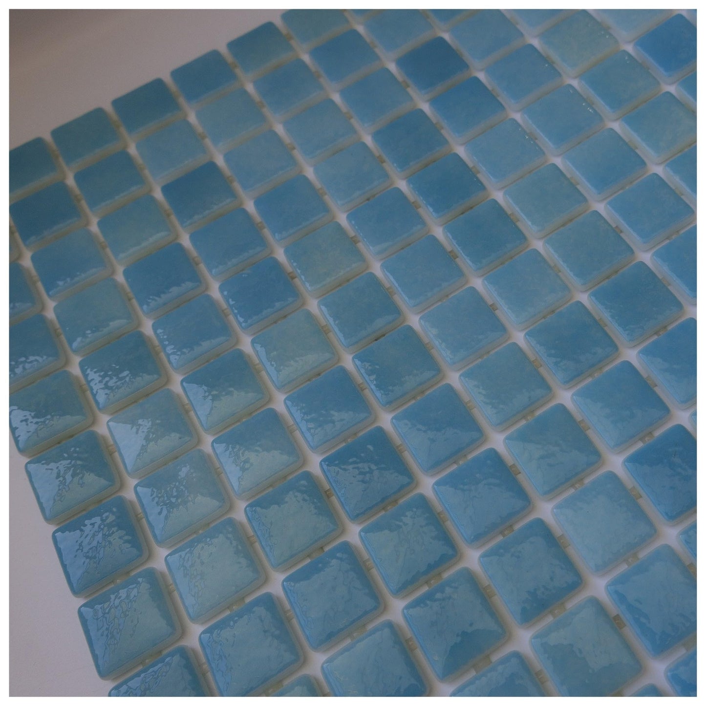 AO Tiles Glass Mosaic  – Azure Ocean 10 Sheets/ Sample