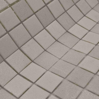 AO Tiles Glass Mosaic Tile  – Pure White Pearl 300x300mm- 10 Sheets/ Sample