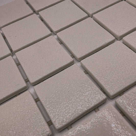 AO Tiles Glass Mosaic  –White Sky 10 Sheets/ Sample