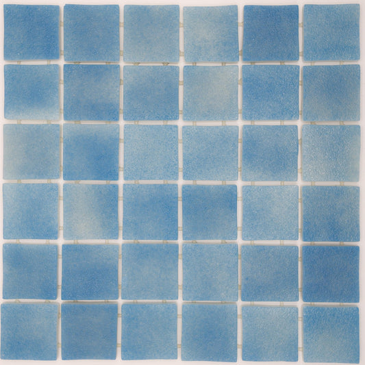 AO Tiles Glass Mosaic Tile Sample – Cloud Sky Blue 10 Sheets/ Sample