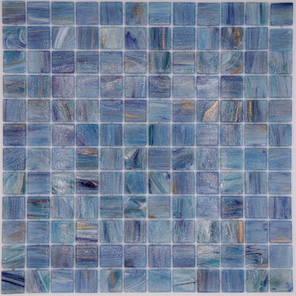 AO Tiles Glass Mosaic – Blue Dawn Sky 10 Sheets/ Sample