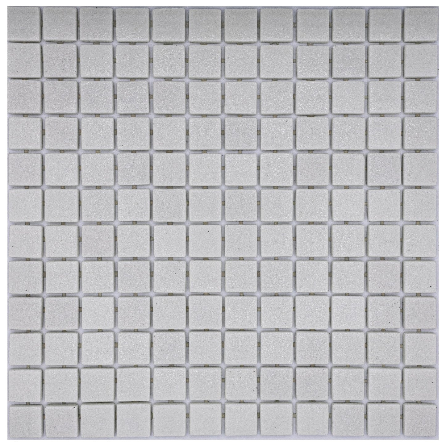 AO Tiles Glass Mosaic Tile – Bone White 300x300mm- 10 Sheets/ Sample