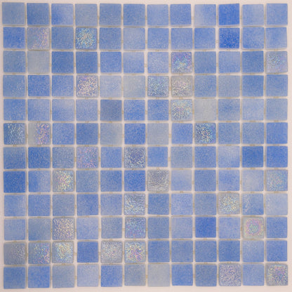 AO Tiles Glass Mosaic –Scottish Winter Blues 10 Sheets/ Sample
