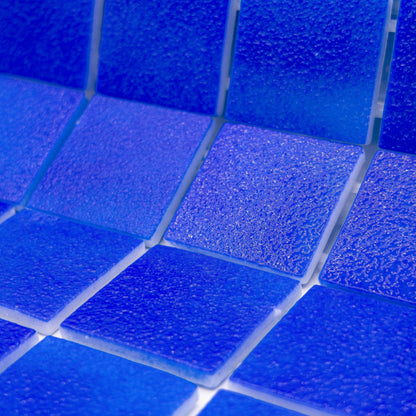 AO Tiles Glass Mosaic Tile – Nanarup Blue 300x300mm- 10 Sheets/ Sample