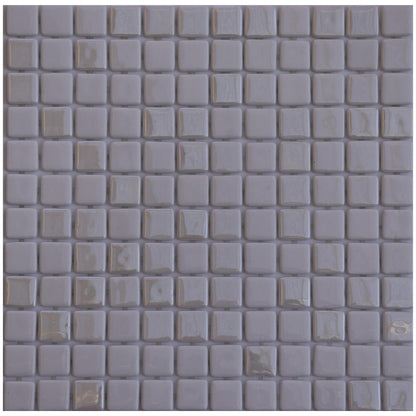 AO Tiles Glass Mosaic Tile – White Twilight Sand 300x300mm- 10 Sheets/ Sample