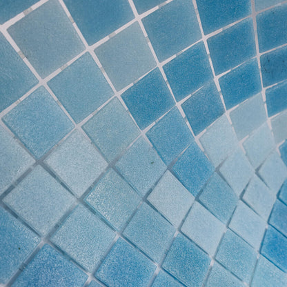 AO Tiles Glass Mosaic  – Kalbarri Blue 10 Sheets/ Sample