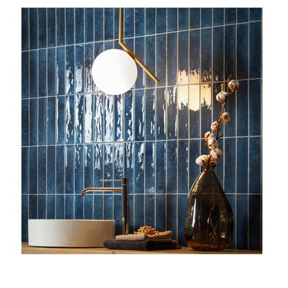 Colbat Glow Subway Tile 250x60mm Gloss Finish- Glowtile Collection- 50 Tiles per Box.