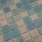 AO Tiles Glass Mosaic Tile – Strickland Blue 300x300mm-10 Sheets/ Sample