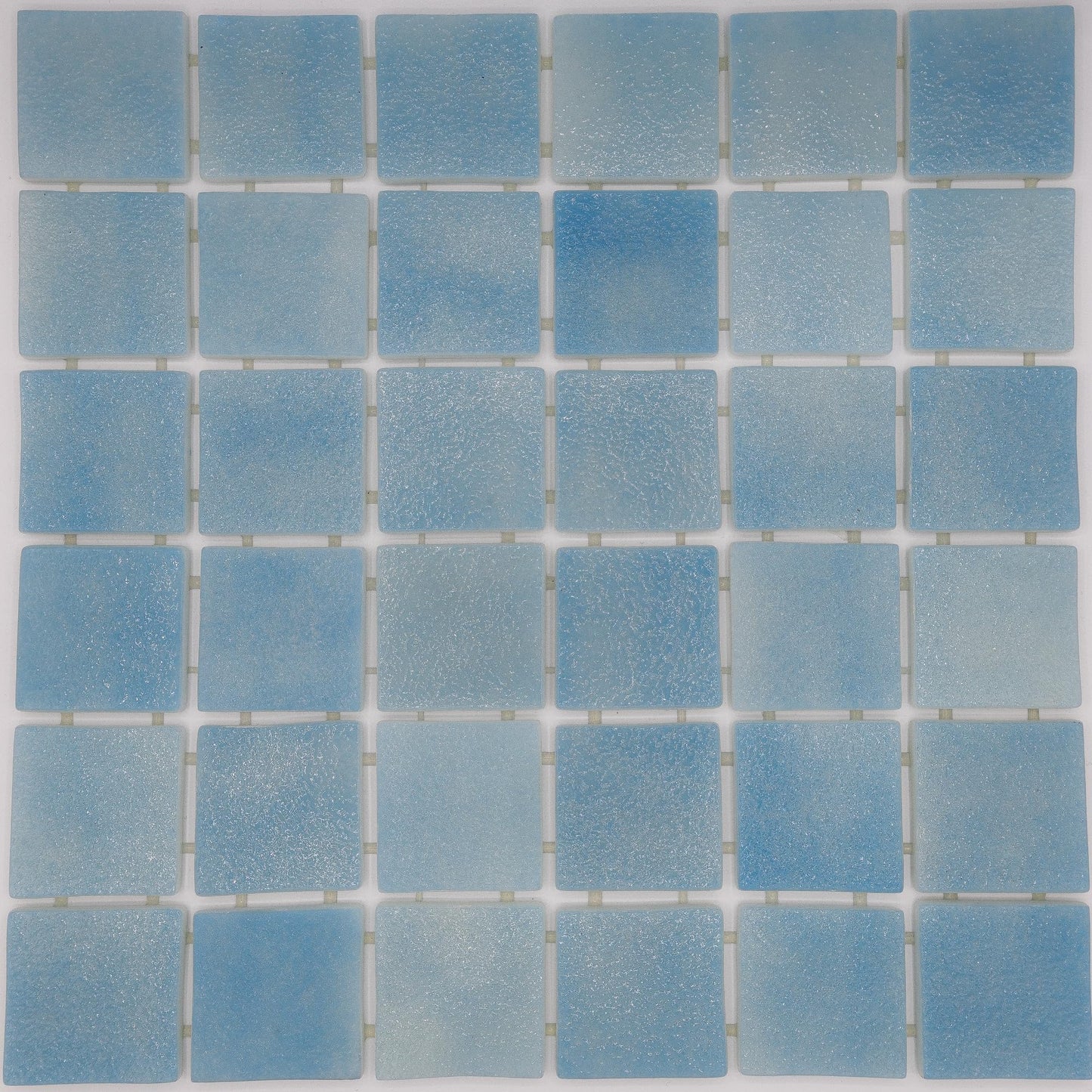 AO Tiles Glass Mosaic – Serpentine Blue 10 Sheets/ Sample
