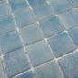 AO Tiles Glass Mosaic Tile – Serpentine Blue 300x300mm- 10 Sheets/ Sample