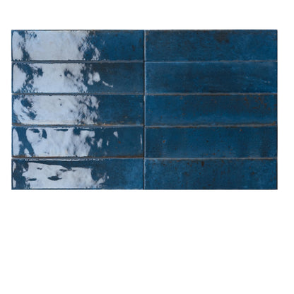 Colbat Glow Subway Tile 250x60mm Gloss Finish- Glowtile Collection- 50 Tiles per Box.