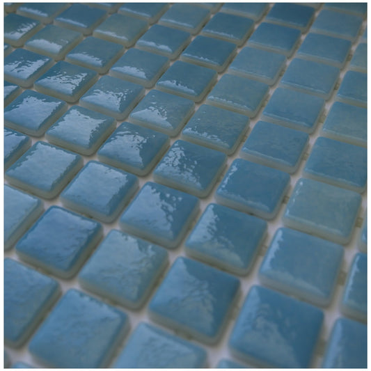 AO Tiles Glass Mosaic Tile – Azure Ocean 300x300mm- 10 Sheets/ Sample
